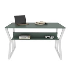 Laud Asir, 120x72,8x60 cm, roheline/valge price and information | Computer desks, writing desks | hansapost.ee