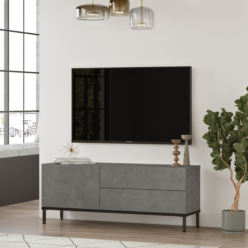 TV alus, Asir, 120 x 47 x 56 cm, hall hind ja info | Televiisori alused | hansapost.ee