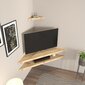 TV alus Asir, 120x5x49 cm, pruun цена и информация | Televiisori alused | hansapost.ee