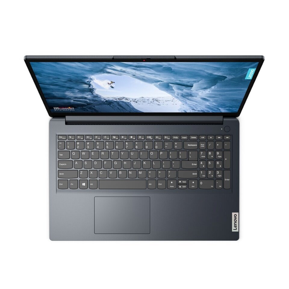 Lenovo sülearvuti IdeaPad 1 Intel® Pentium® hõbedane N6000 Laptop 39.6 cm (15.6") Full HD 8 GB DDR4-SDRAM 384 GB Wi-Fi 6 (802.11ax) Windows 11 Home in S mode sinine New Repack/Repacked цена и информация | Sülearvutid | hansapost.ee