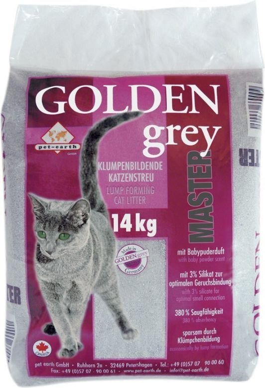 Bentoniit allapanu Pet Earth Golden Grey Master Puder, 7kg hind ja info | Kassiliiv | hansapost.ee