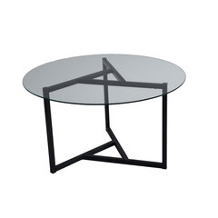 Кофейный столик Kalune Design Trio, черный цена и информация | Журнальные столики | hansapost.ee