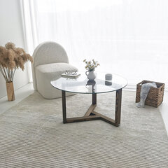 Кофейный столик Kalune Design Miro, темно-коричневый цена и информация | Журнальные столики | hansapost.ee