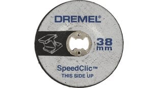 Dremel lihvketas 38mm, 3,2mm, 2tk SC541 цена и информация | Шлифовальные машины | hansapost.ee