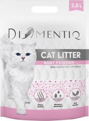 Силиконовый наполнитель для кошачьего туалета Triton Diamentiq Baby Powder 3,8 л цена и информация | Наполнители для туалета | hansapost.ee