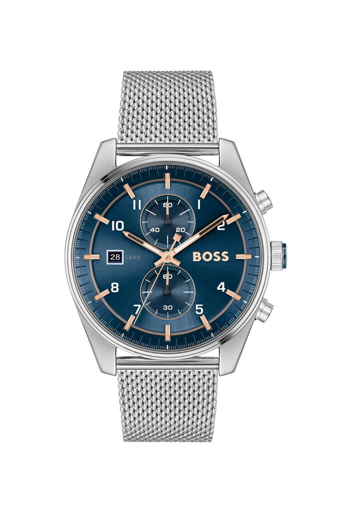 Käekell meestele Boss Skytraveller 1514149 цена и информация | Käekellad meestele | hansapost.ee