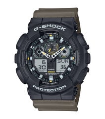 Часы для мужчин Casio G-Shock GA-100TU-1A3ER цена и информация | Мужские часы | hansapost.ee