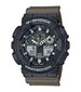 Käekell meestele Casio G-Shock GA-100TU-1A3ER hind ja info | Käekellad meestele | hansapost.ee