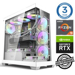 INTOP Ryzen 9 5900X 32GB DDR5 1TB SSD M.2 NVME RTX4070 SUPER 12GB no-OS цена и информация | Стационарные компьютеры | hansapost.ee