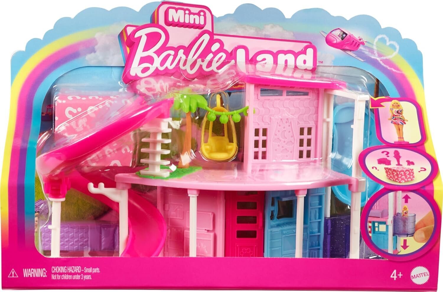 Nukumaja koos tarvikutega Barbie Mini BarbieLand цена и информация | Mänguasjad tüdrukutele | hansapost.ee