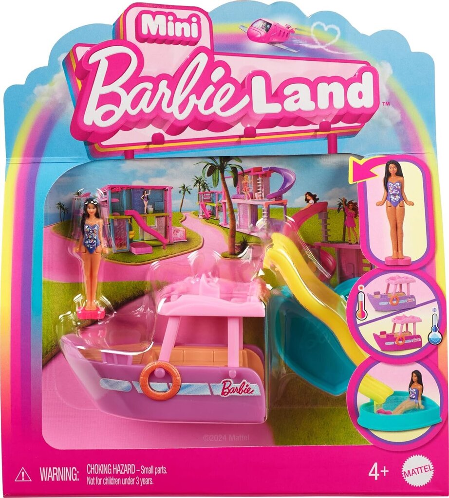 Nukkude komplekt tarvikutega Barbie BarbieLand цена и информация | Mänguasjad tüdrukutele | hansapost.ee