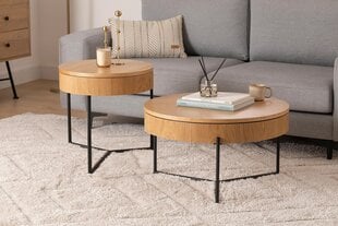 2 kohvilaua komplekt Asir Islo, pruun price and information | Coffee tables | hansapost.ee