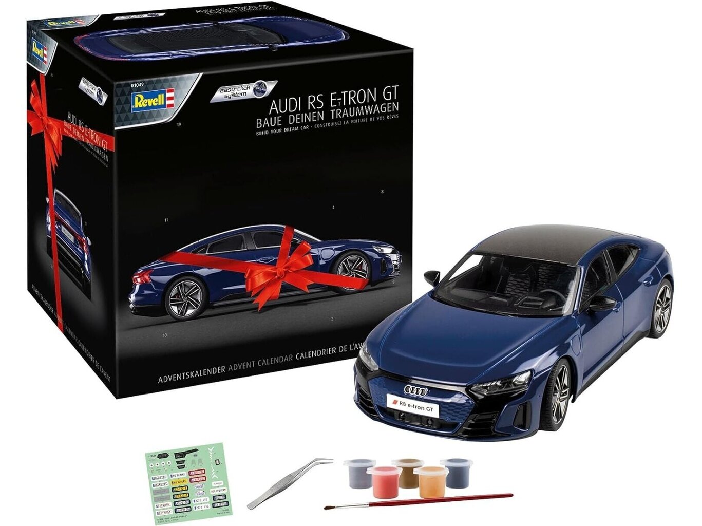 Advendikalender Revell - Audi RS e-tron GT (lihtne klõps), 24.01.01049 цена и информация | Klotsid ja konstruktorid | hansapost.ee