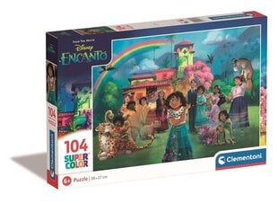 Пазл Clementoni Puzzle Super Color Disney Encanto 25746, 104 детали цена и информация | Пазлы | hansapost.ee