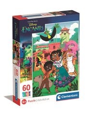 Pusle Clementoni 60 tk, Supercolor Disney Encanto 26192 hind ja info | Pusled lastele ja täiskasvanutele | hansapost.ee