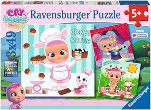 Pusle Ravensburgeri 3x49 tk, 05104 hind ja info | Pusled lastele ja täiskasvanutele | hansapost.ee