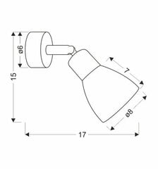 Candellux seinavalgusti Costa price and information | Seinavalgustid | hansapost.ee