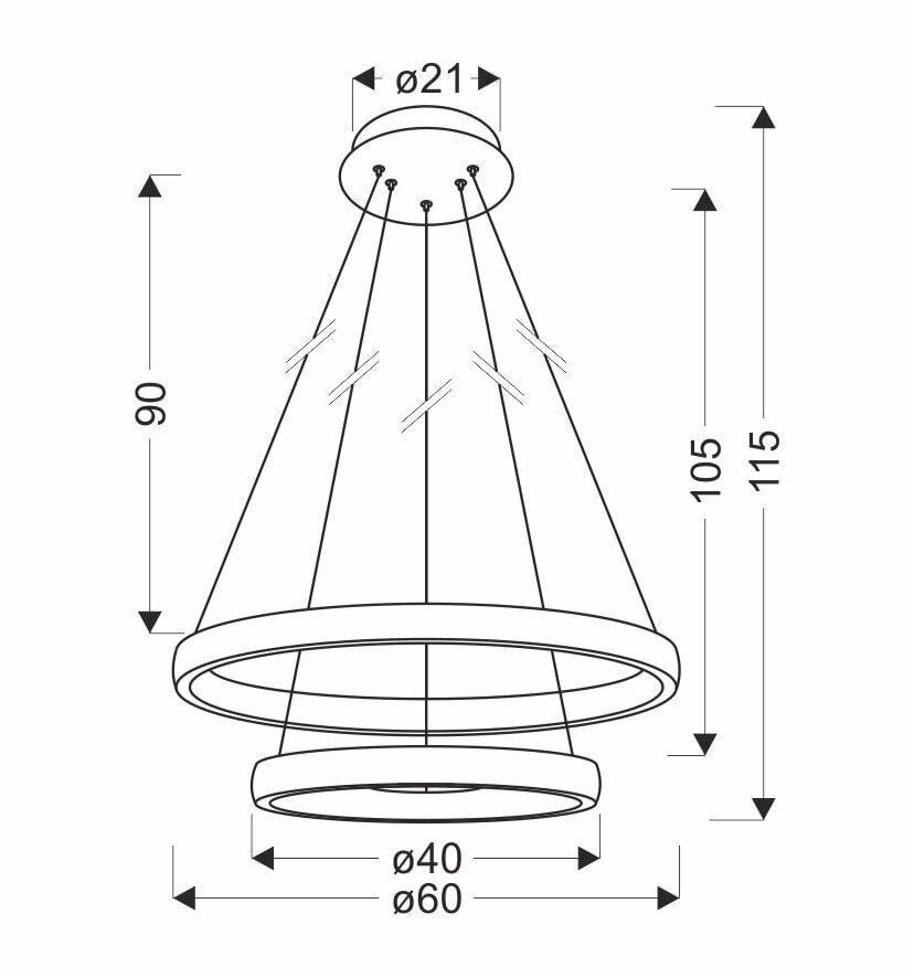 Candellux rippvalgusti Hashim hind ja info | Rippvalgustid | hansapost.ee