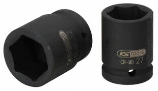 Kuuskant-löökpadrun 3/4", riputussildil 34mm, KS Tools цена и информация | Ручной инструмент, 18 В 125 мм бесщеточная угловая шлифовальная машина для Makita Cordless, замена литий-ионного аккумулятора | hansapost.ee