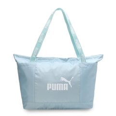 Женская сумка-шоппер Puma Core Base 090266*02 4099685696390, голубая/белая цена и информация | Женские сумки | hansapost.ee