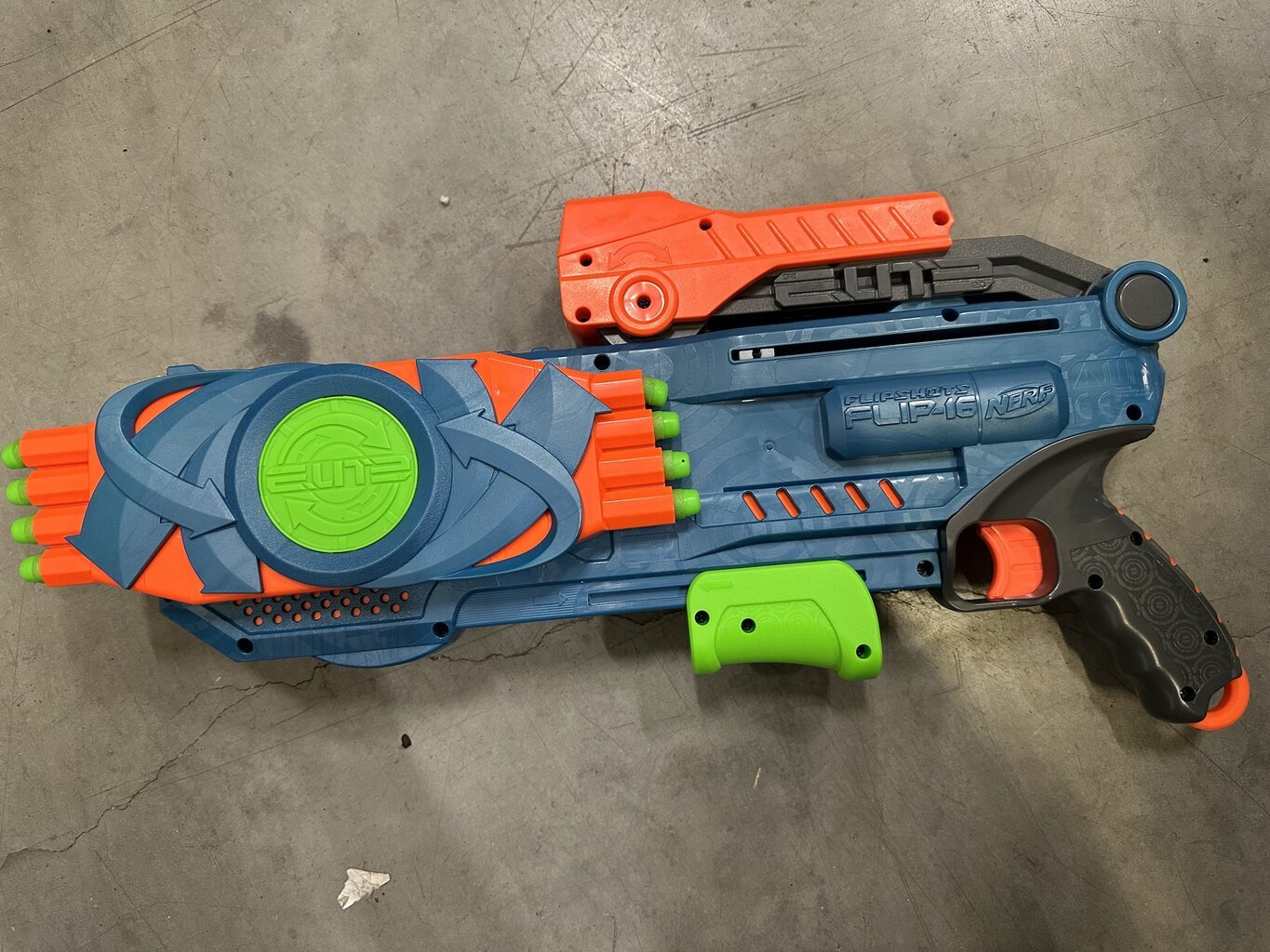 Kahjustatud pakendiga toode. Mängupüstol Nerf Elite 2.0 Flip 16 hind ja info | Mänguasjad defektiga pakendis | hansapost.ee