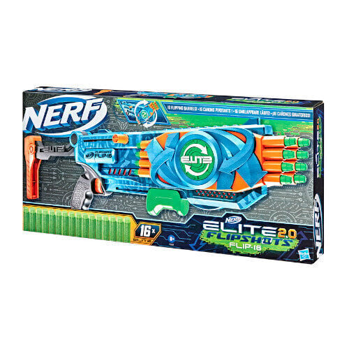 Kahjustatud pakendiga toode. Mängupüstol Nerf Elite 2.0 Flip 16 hind ja info | Mänguasjad defektiga pakendis | hansapost.ee