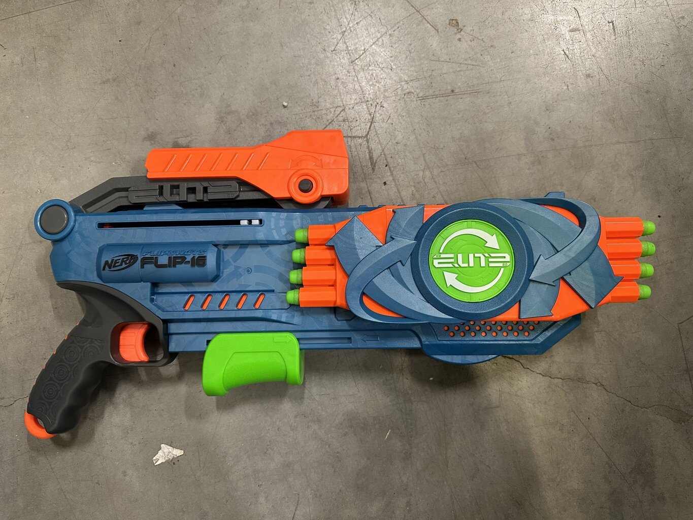 Kahjustatud pakendiga toode. Mängupüstol Nerf Elite 2.0 Flip 16 hind ja info | Mänguasjad defektiga pakendis | hansapost.ee