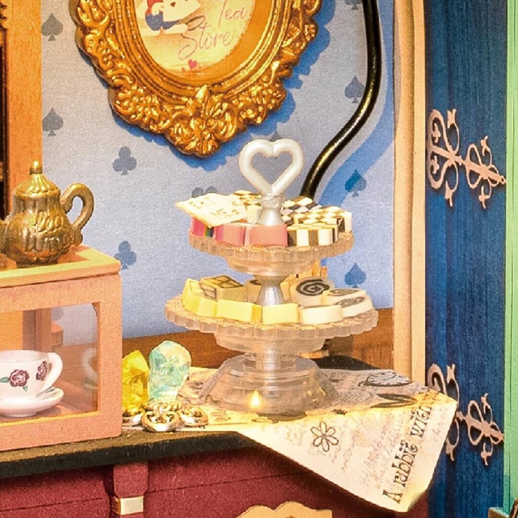 Minimaja 3D-konstruktor Alice's Tea Store hind ja info | Klotsid ja konstruktorid | hansapost.ee