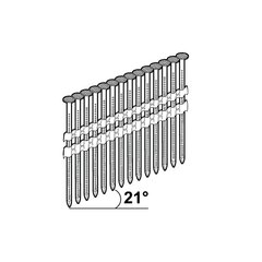 Naelad 21D 2,8x60 M-fusio C4 Essve 772463 - 1800 tk hind ja info | Kinnitusvahendid | hansapost.ee