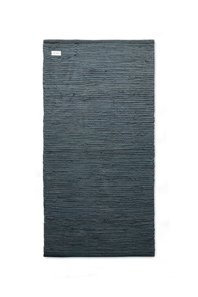 Puuvillane vaip Rug Solid, tumehall - erinevad suurused hind ja info | Vaibad | hansapost.ee