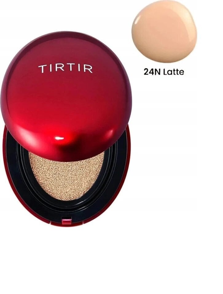 Meigipõhi TirTir Mask Fit Red Cushion, 24N Latte, 18 g цена и информация | Jumestuskreemid ja puudrid | hansapost.ee