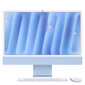 iMac 24” 4.5K Retina, Apple M4 8C CPU, 8C GPU/16GB/256GB SSD/Blue/SWE MWUF3KS/A цена и информация | Lauaarvutid | hansapost.ee