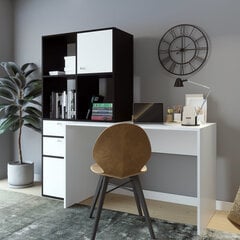 Kirjutuslaud Asir Cannes L255, valge/must price and information | Computer desks, writing desks | hansapost.ee