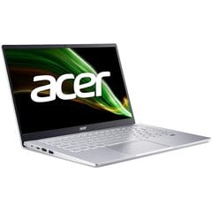 Acer Swift 3 SF314-43|AMD Ryzen 5 5500U (6C/12T, 2.1-4.0 GHz, 8MB)|8 GB DDR4|512 GB M.2 NVMe™ PCIe® 3.0 SSD|IEEE 802.11 a/b/g/n/ac/ax,  Bluetooth 5.2|14" FHD IPS ComfyView LED Backlit Display|Windows 11 Pro|Uuendatud/Renew hind ja info | Sülearvutid | hansapost.ee