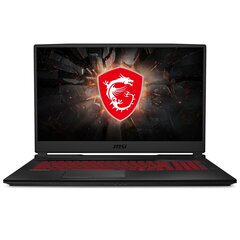 MSI GL75 9; Intel® Core™i7-9750H (6C/12T, 2.6-4.5 GHz, 12MB)|16GB DDR4 RAM|512GB SSD|17.3" FHD 1920x1080 120Mhz|GeForce RTX™ 2060 6GB|802.11 ac Wi-Fi + Bluetooth v5|Windows 11|Обновленный/Renew цена и информация | Ноутбуки | hansapost.ee