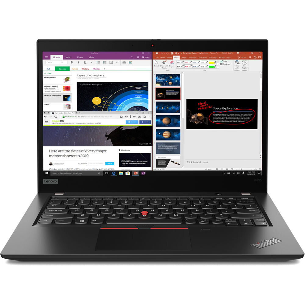 Lenovo ThinkPad X395;AMD Ryzen 5 PRO 3500U (4C/8T, 2.1 - 3.7GHz, 4MB)|8GB RAM|256GB SSD|13.3-inch, FHD IPS AG|Intel Wireless-AC 9260 + Bluetooth® 5.1 Wireless Card|Win 11 PRO| Uuendatud/Renew hind ja info | Sülearvutid | hansapost.ee