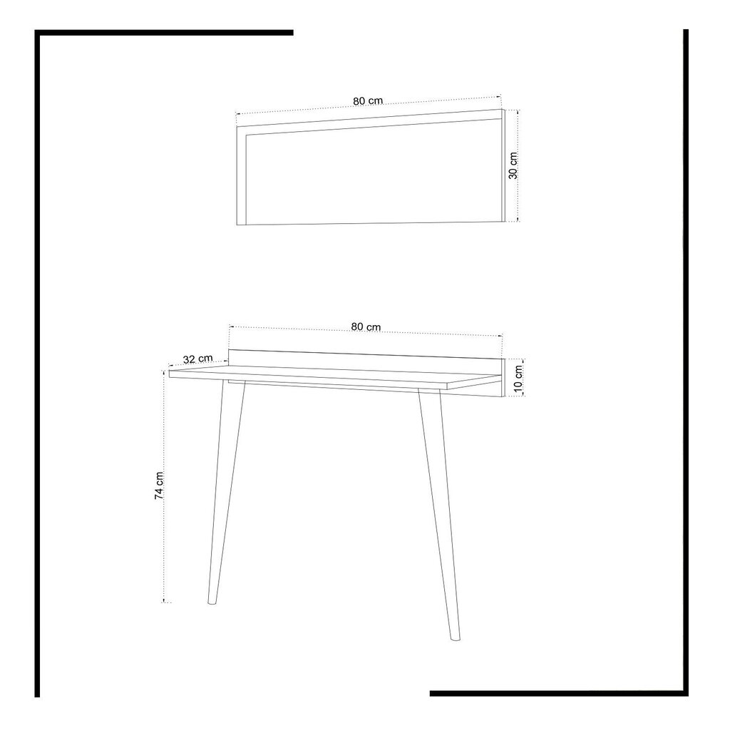 Konsool Asir Venezia, valge hind ja info | Konsoollauad | hansapost.ee