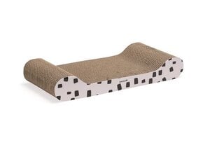 Kraapimislaud kassidele Beeztees Sofa, 49x22x7,5cm, valge price and information | Cat climbing trees | hansapost.ee