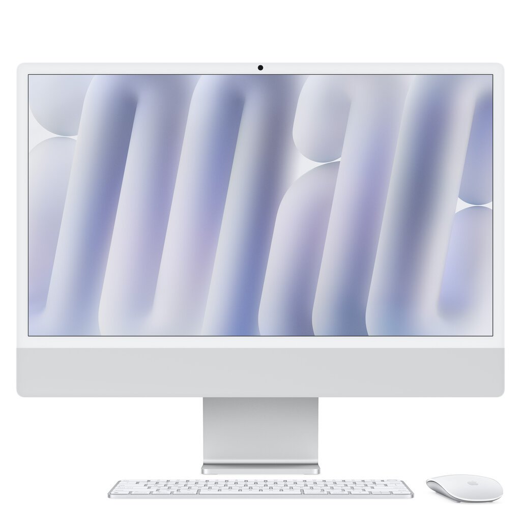 iMac 24” 4.5K Retina Nano-texture Glass, Apple M4 10C CPU, 10C GPU/16GB/256GB SSD/Silver/INT MD3H4ZE/A hind ja info | Lauaarvutid | hansapost.ee