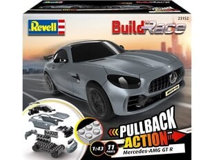 Сборная пластиковая модель Revell - Build‘N Race-Chassis Mercedes-AMG GT R, черная, 1/43, 23152 цена и информация | Конструкторы и кубики | hansapost.ee