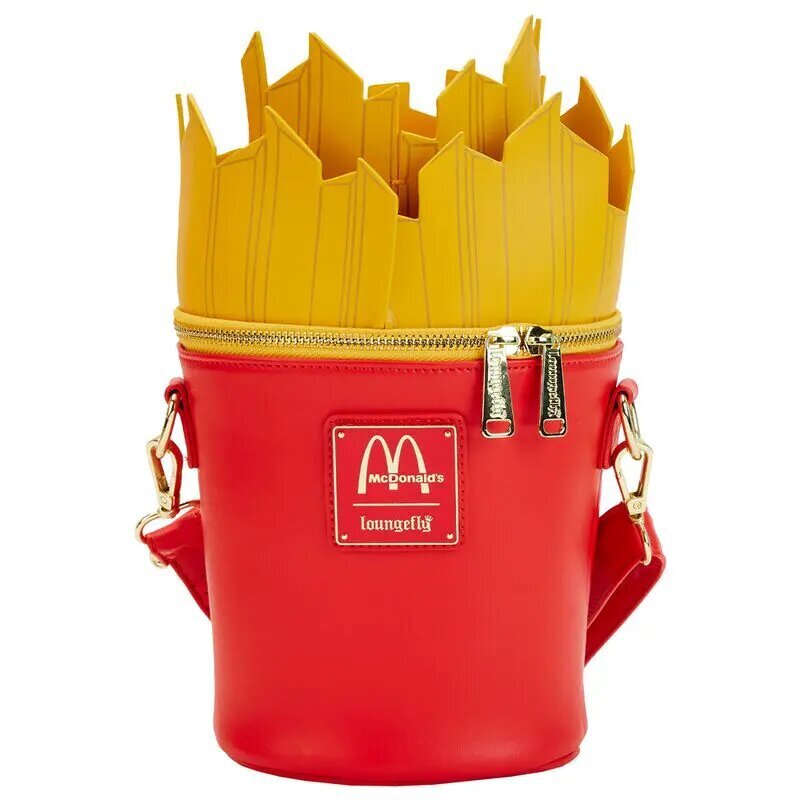 Seljakott Loungefly McDonald's French Fries Crossbody цена и информация | Koolikotid ja seljakotid | hansapost.ee