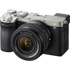 Sony A7C II+ 28–60 мм (серебристый) | (ILCE-7CM2/S) | (α7C) | (Альфа 7С II) цена и информация | Фотоаппараты | hansapost.ee