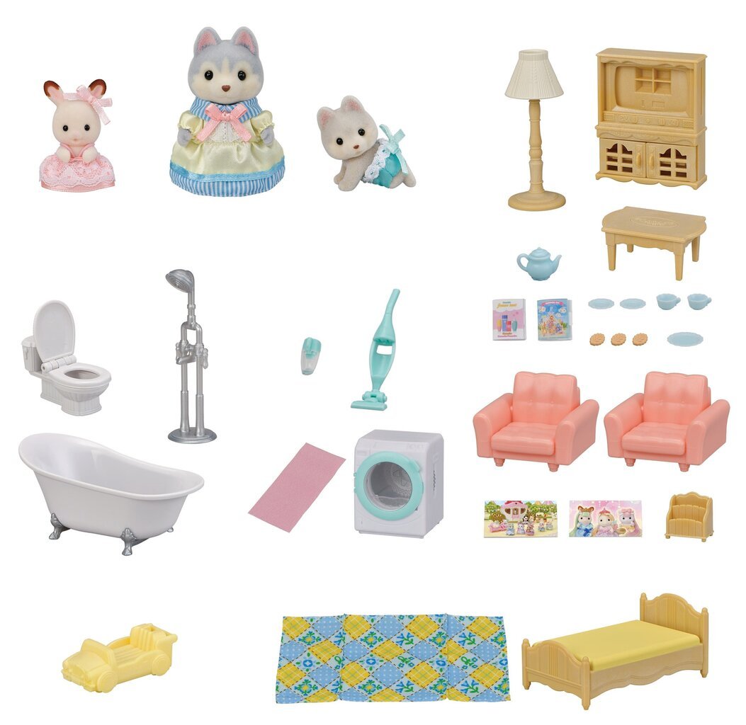 Sylvanian Families mängukomplekt Punase Katusega Maakodu hind ja info | Mänguasjad tüdrukutele | hansapost.ee