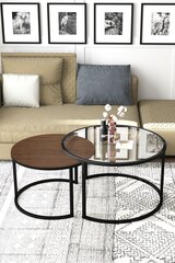 Kohvilaud Asir Bora, pruun price and information | Coffee tables | hansapost.ee