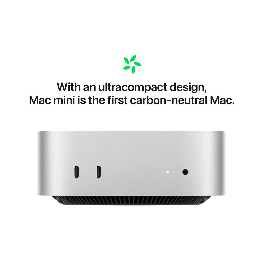 Mac mini Apple M4 10C CPU, 10C GPU/16GB/256GB SSD MU9D3ZE/A цена и информация | Lauaarvutid | hansapost.ee