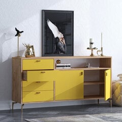 Konsoollaud Asir Liora, kollane price and information | Console tables | hansapost.ee