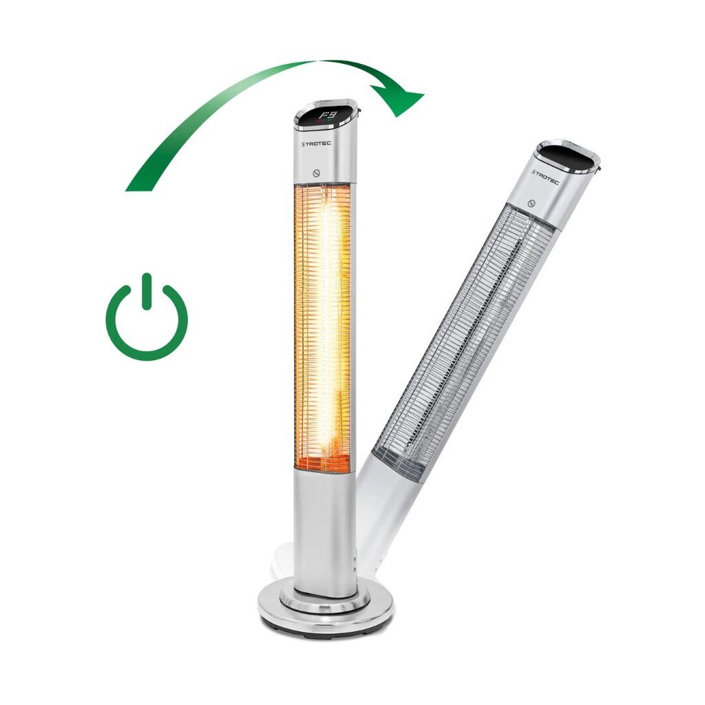 Süsinikkiust infrapuna soojuskiirgur Trotec IR 2050 E hind ja info | Küttekehad | hansapost.ee