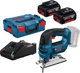 Bosch akutikksaag GST 18V-LI B Cordless Jigsaw + 2x Accus hind ja info | Elektrilised saed, ketassaed ja tarvikud | hansapost.ee