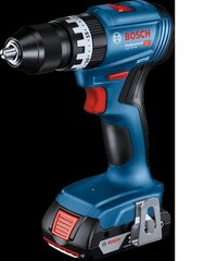 Аккумуляторная ударная дрель Bosch GSB 18V-45, 18 В, с аккумулятором и без зарядного устройства цена и информация | Дрели и шуруповёрты | hansapost.ee