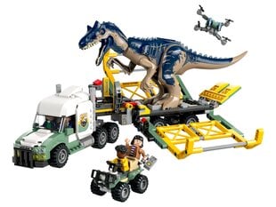 76966 LEGO® Jurassic World dinosauruse missioonid: Allosauruse transpordiveok hind ja info | Klotsid ja konstruktorid | hansapost.ee